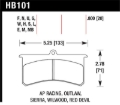 Picture of Hawk Performance HAWK DTC-30 Brake Pad Sets - HB101W.800