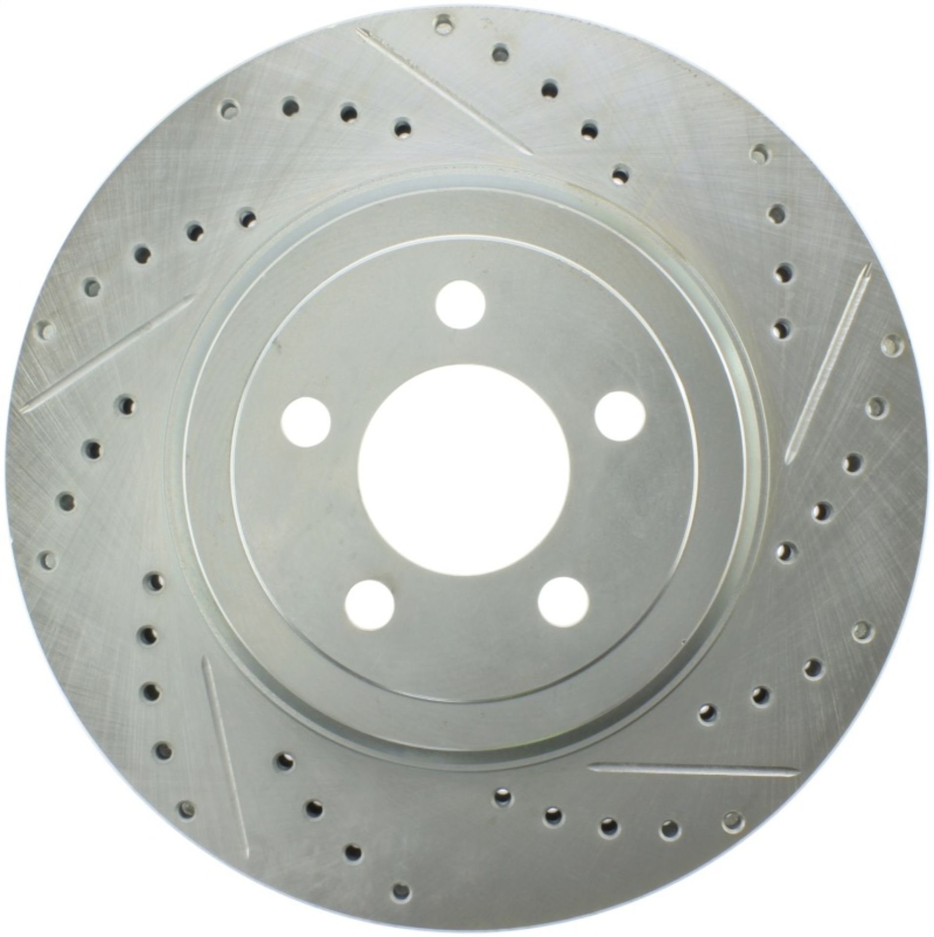 Picture of Select Sport Drilled and Slotted Brake Rotor; Front Left