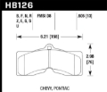 Picture of Hawk Performance HAWK HT-10 Brake Pad Sets - HB126S.505