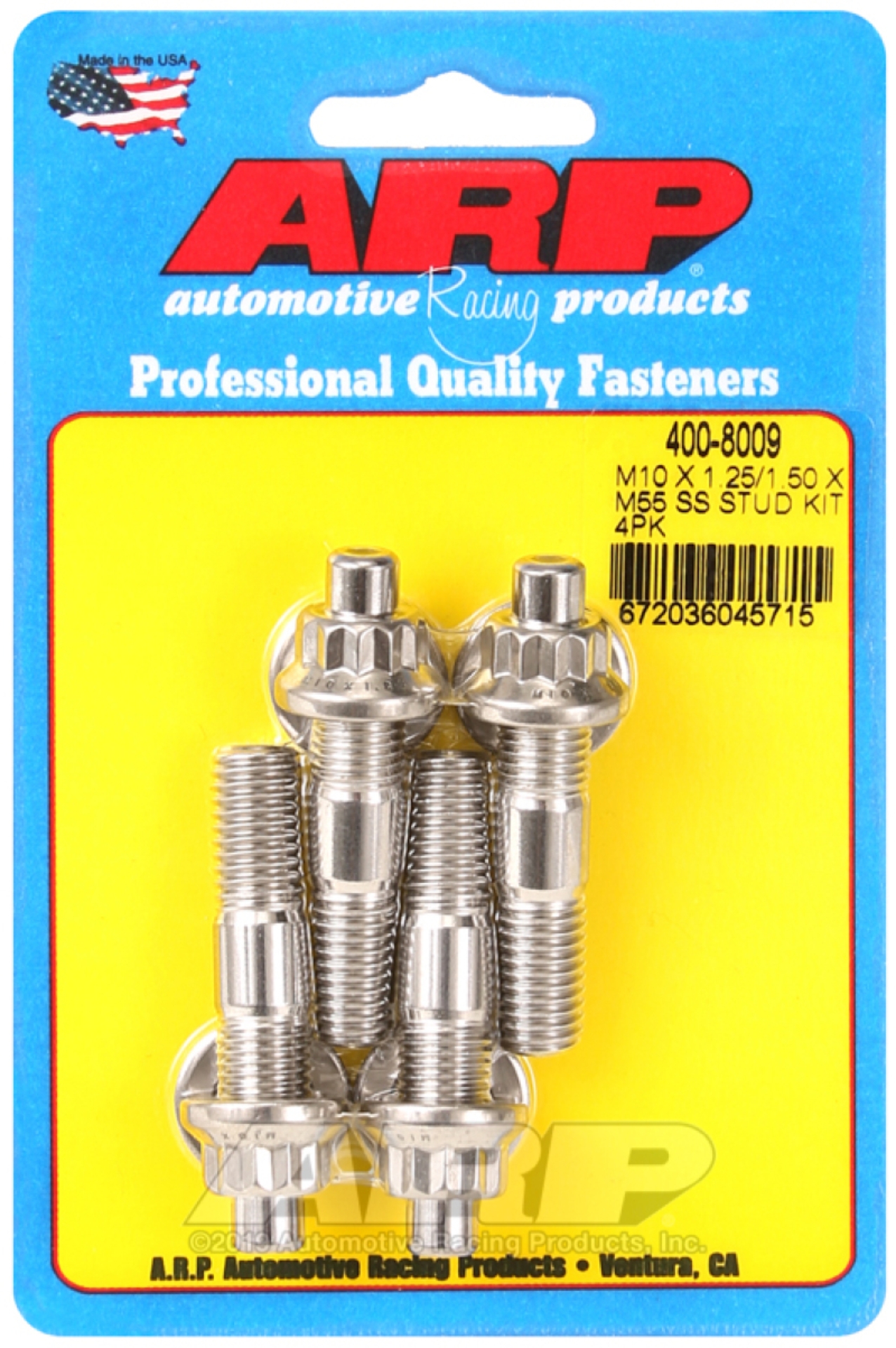 Picture of ARP Stainless Steel Accessory Studs Hardware Kits - 400-8009