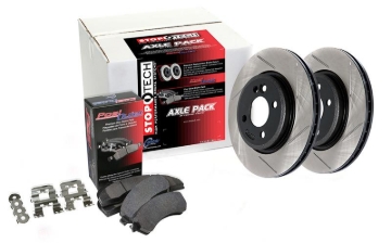 Picture of Street Axle Pack; Drilled and Slotted; Front Brake Kit