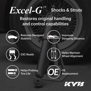 Picture of KYB Shock & Strut Excel-G Shocks and Struts - 3340093