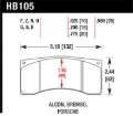 Picture of Hawk Performance HAWK DTC-60 Brake Pad Sets - HB105G.775