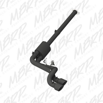 Picture of MBRP Catback Exhaust BLK - S5261BLK