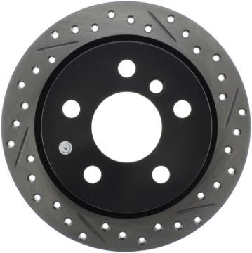 Picture of Sport Drilled & Slotted Brake Rotor; Rear Left