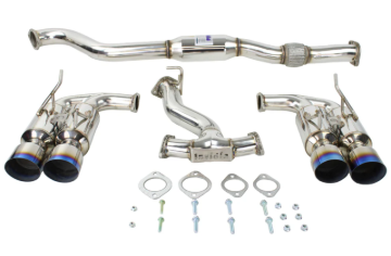Picture of Invidia INV Gemini-Titanium Tips Catback - HS08ST5GM4ST
