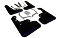 Picture of Rally Armor RAL UR Blk Flap/Blue Logo Mud Flaps - MF45-UR-BLK/BL