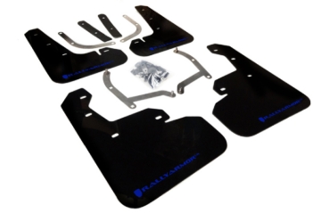 Picture of Rally Armor RAL UR Blk Flap/Blue Logo Mud Flaps - MF45-UR-BLK/BL