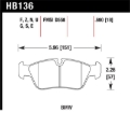 Picture of Hawk Performance HAWK DTC-70 Brake Pad Sets - HB136U.690