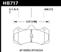 Picture of Hawk Performance HAWK HPS 5.0 Brake Pad Sets - HB717B.660