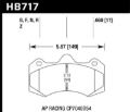 Picture of Hawk Performance HAWK HPS 5.0 Brake Pad Sets - HB717B.660