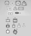 Picture of HKS Exhaust Gaskets Front - 14999-AK042
