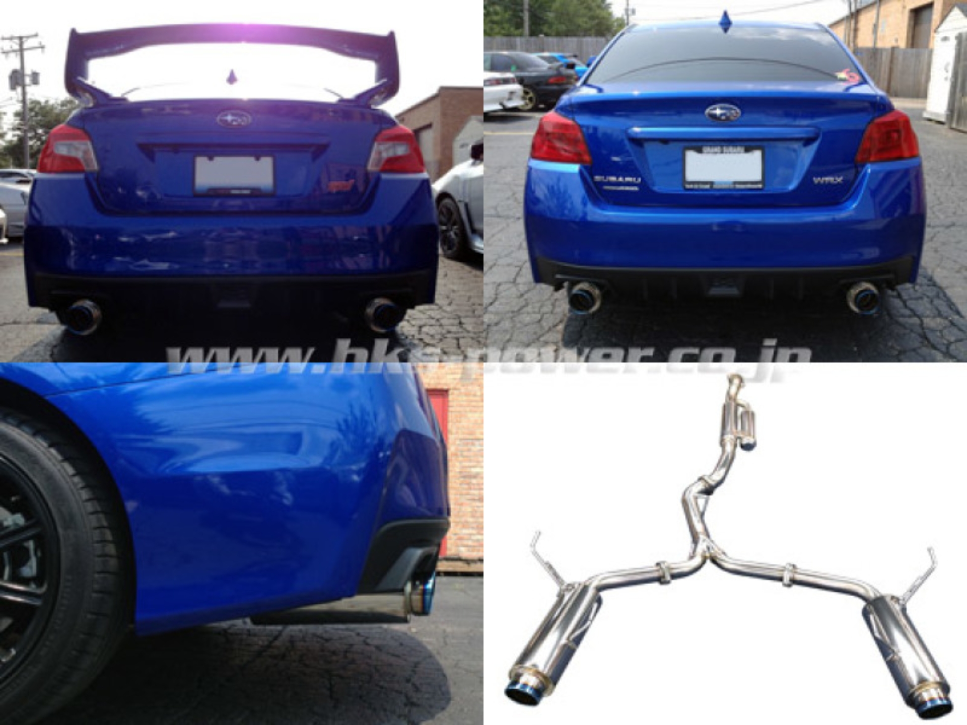 Picture of HKS Exhaust-Hi-Power Catback - 31006-BF001