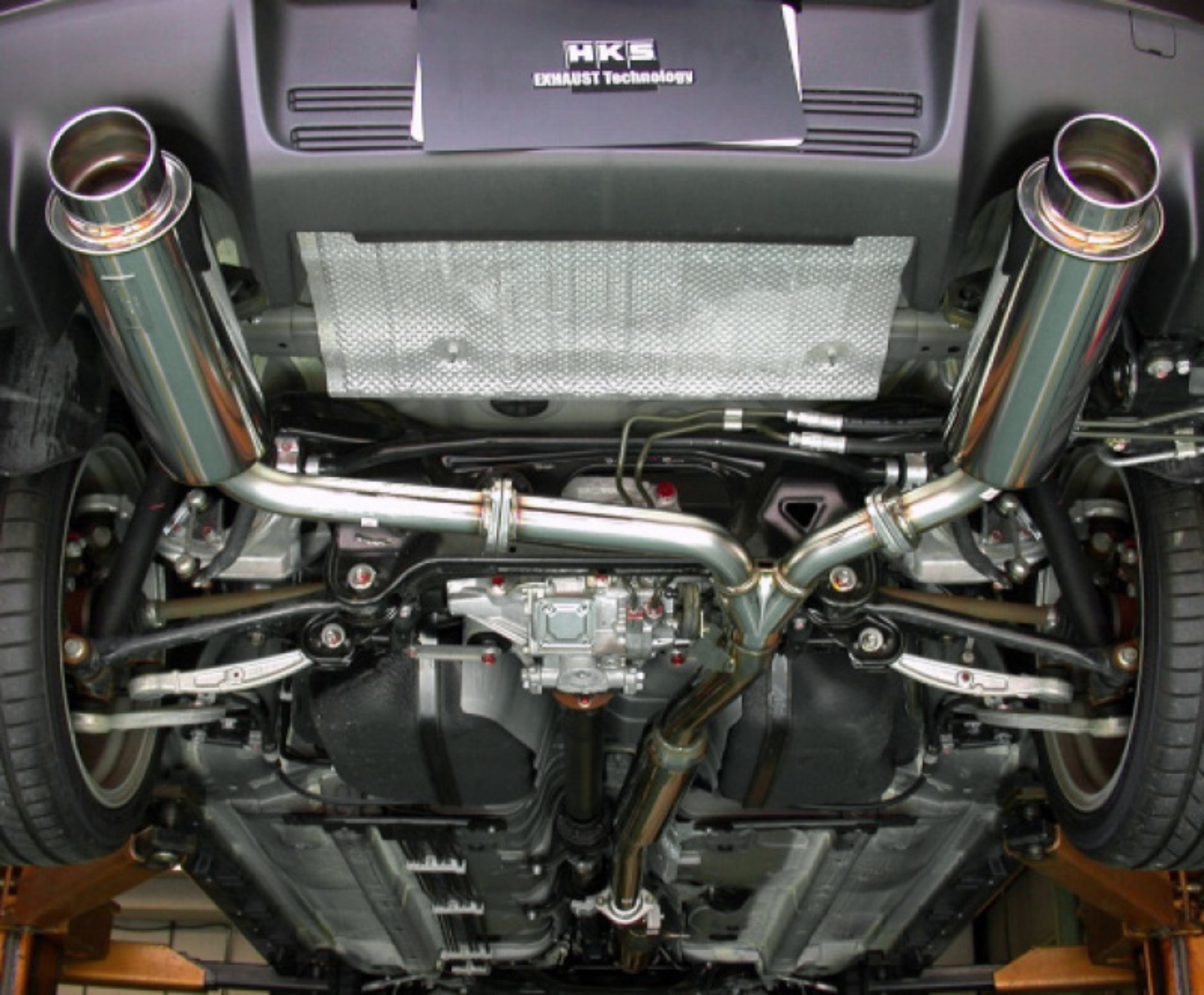 Picture of HKS Exhaust-Silent Hi-Power Catback - 31019-AM010