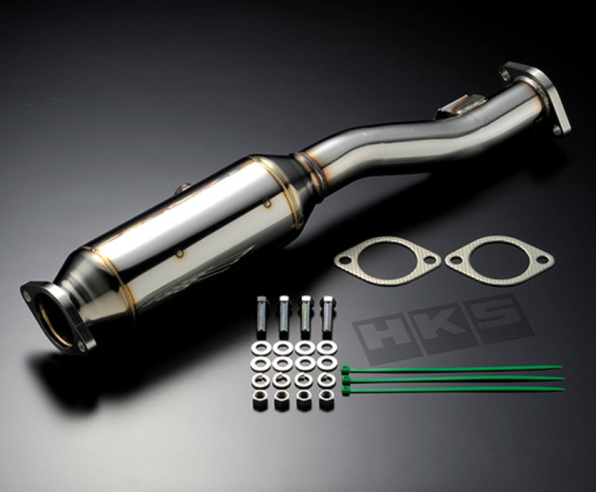 Picture of HKS Metal Catalyzer Catalytic Converter Direct Fit - 33005-AM003