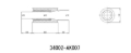 Picture of HKS Exhaust-Universal Mufflr Muffler - 34002-AK007