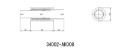 Picture of HKS Exhaust-Universal Mufflr Muffler - 34002-AK008