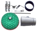 Picture of HKS Super Power Flow Intake Filters Air Filters - 70019-AT103