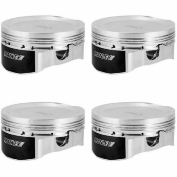 Picture of Manley Mitsubishi 2.0L 4G63 Piston Set - 86.00 mm Bore 1.375 in. CH, -8.00 CC