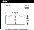 Picture of Hawk Performance HAWK DTC-60 Brake Pad Sets - HB167G.778