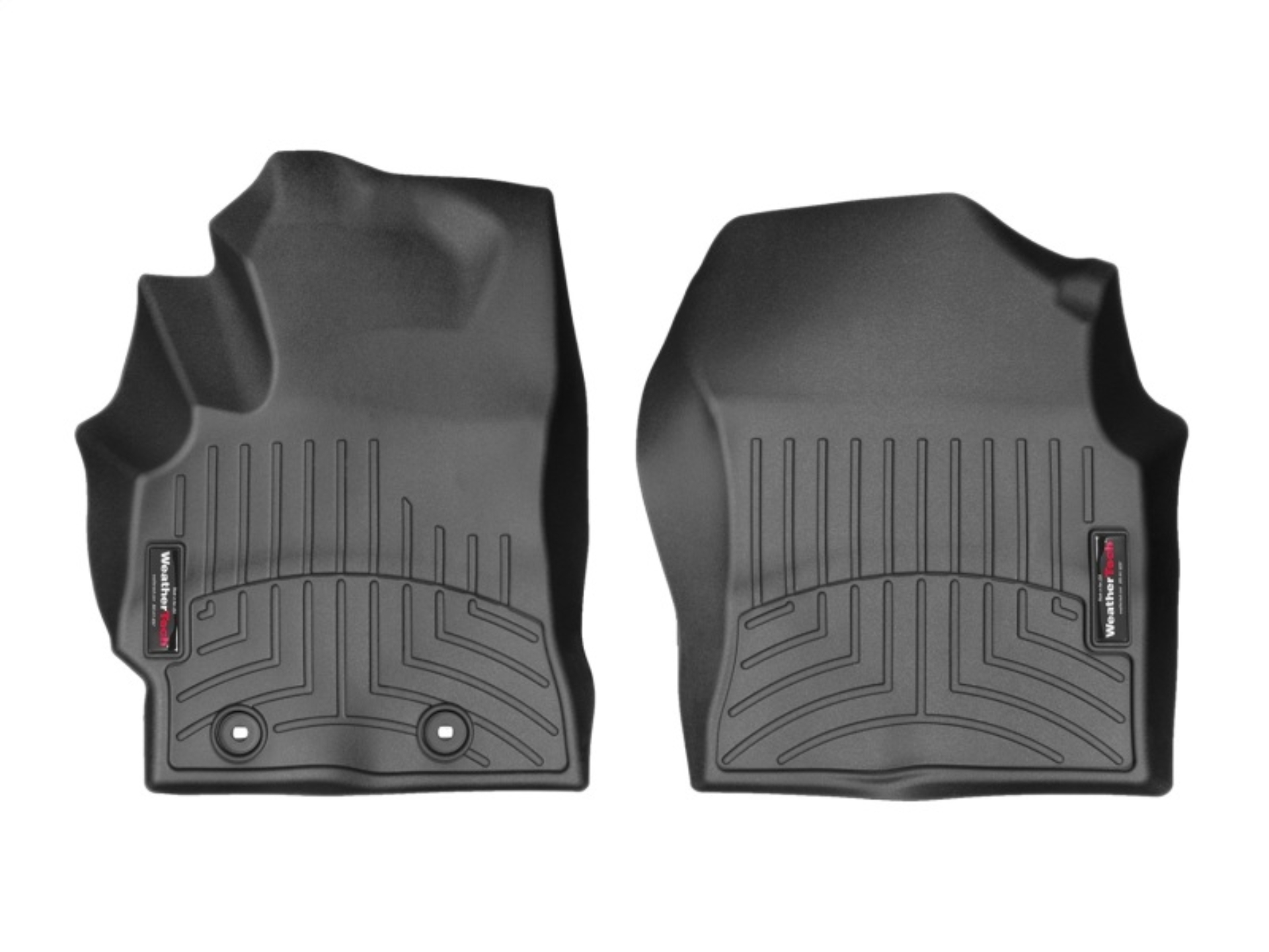 Picture of WeatherTech WT FloorLiner-Front-Blk Floor Mats - 448661