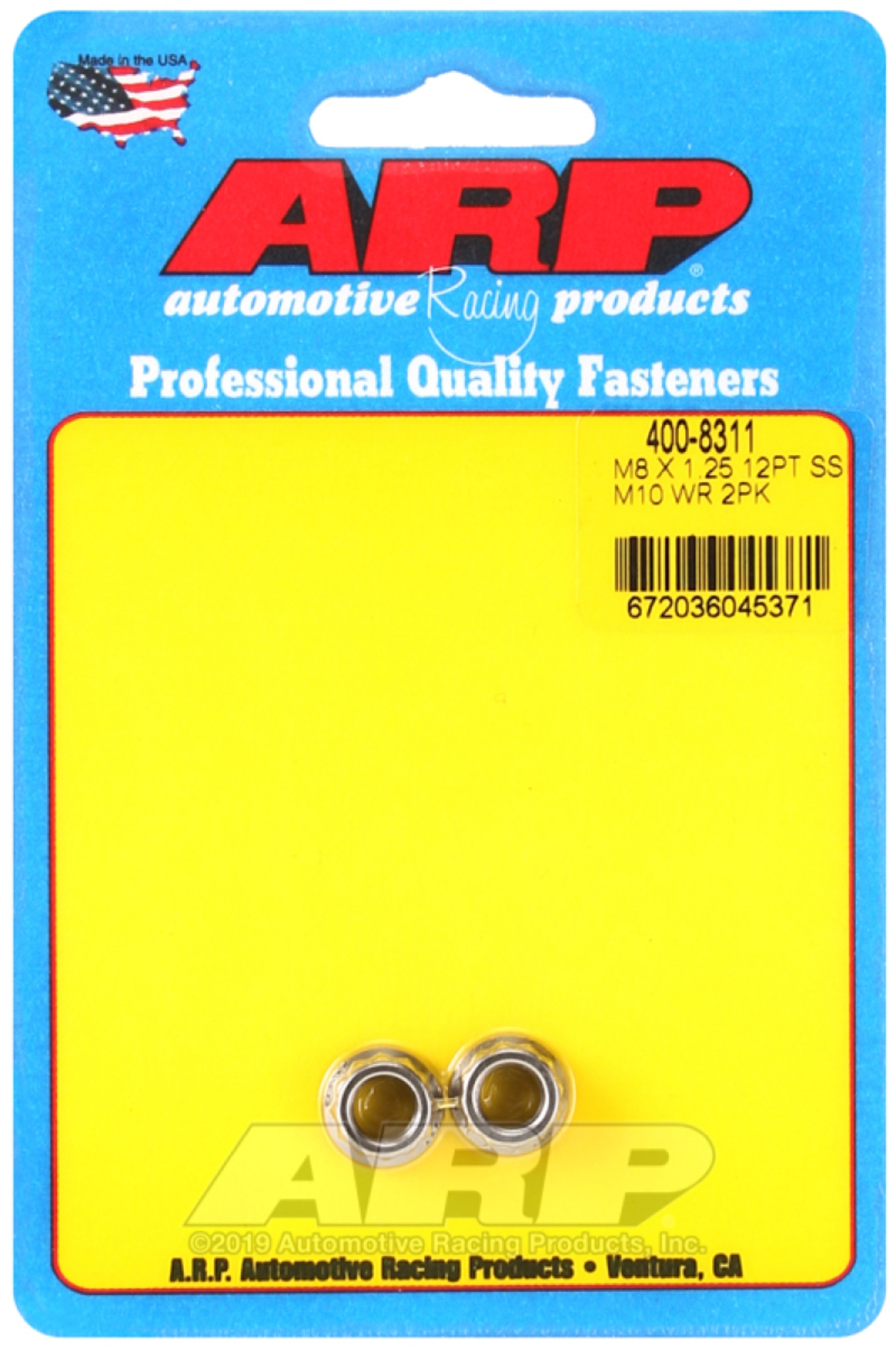 Picture of ARP 12pt Hardware Kit - 400-8311