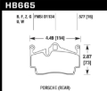Picture of Hawk Performance HAWK Ceramic Brake Pad Sets - HB665Z.577
