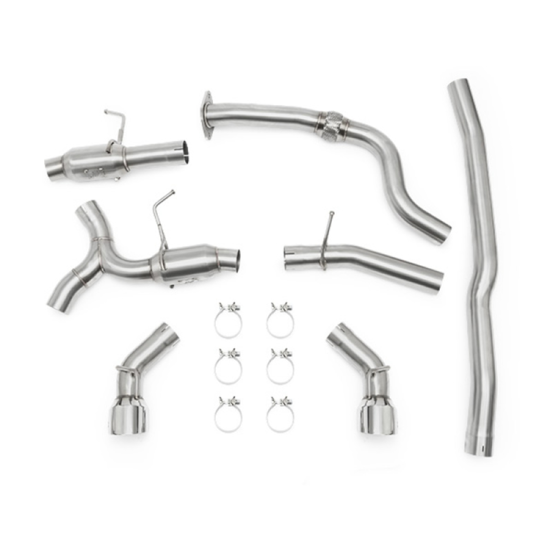 Picture of Mishimoto MM Cat-back Exhaust - MMEXH-CAM4-16DTPP
