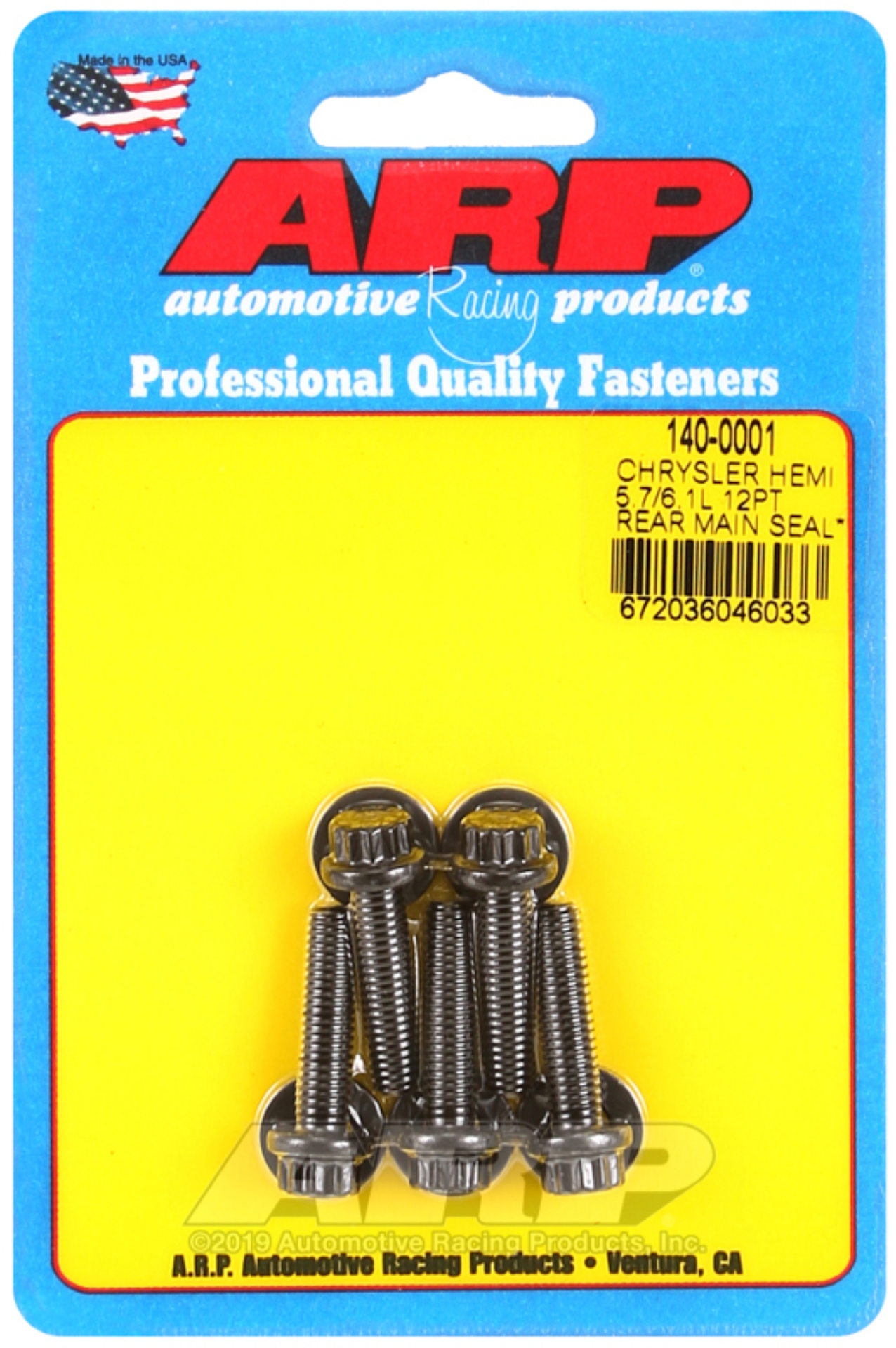 Picture of ARP Rear Motor Cover Fasteners Hardware Kits - 140-0001