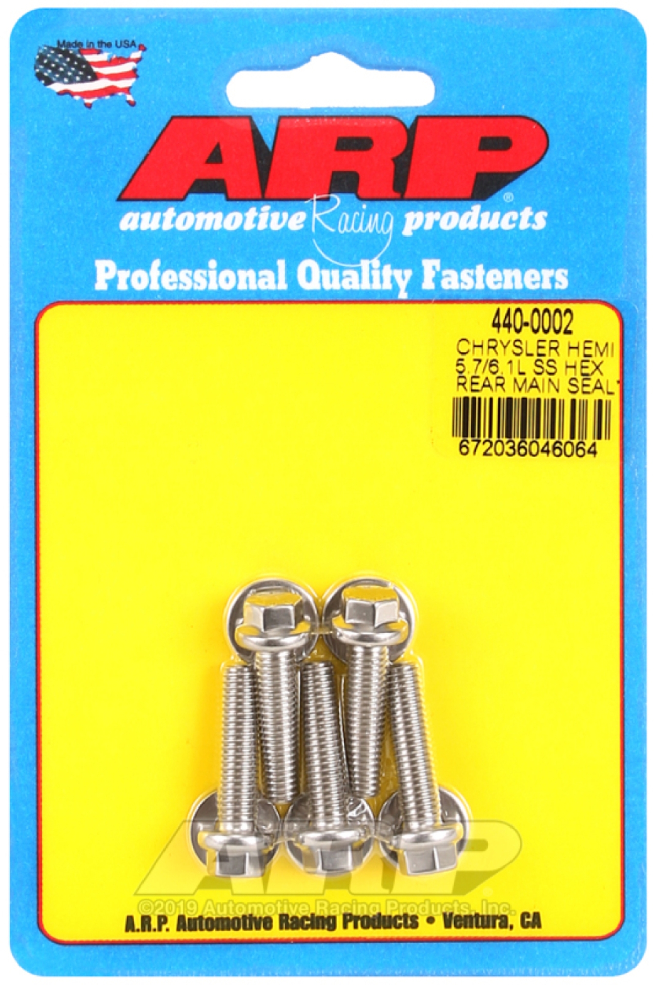 Picture of ARP Rear Motor Cover Fasteners Hardware Kits - 440-0002