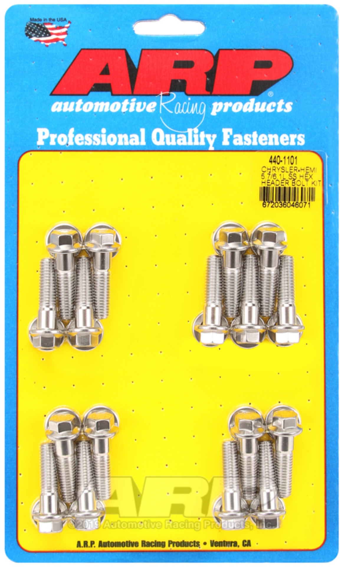 Picture of ARP Header Bolt Kits Hardware Kits - 440-1101