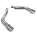 Picture of Stainless Works, 304 Stainless Steel Camaro muffler Delete