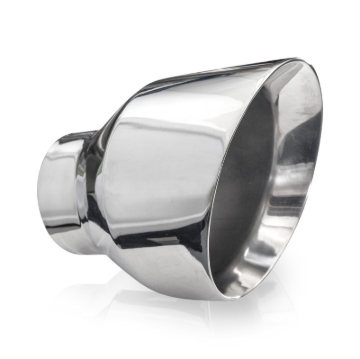 Picture of Stainless Works, Double wall 20 degree slash cut stainless steel style tip.