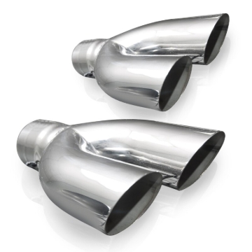 Picture of Stainless Works, Slash cut stainless steel Y-style tips.