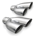 Picture of Stainless Works, Slash cut stainless steel Y-style tips.
