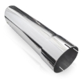 Picture of Stainless Works, 30 degree single wall slash cut stainless steel style tip.