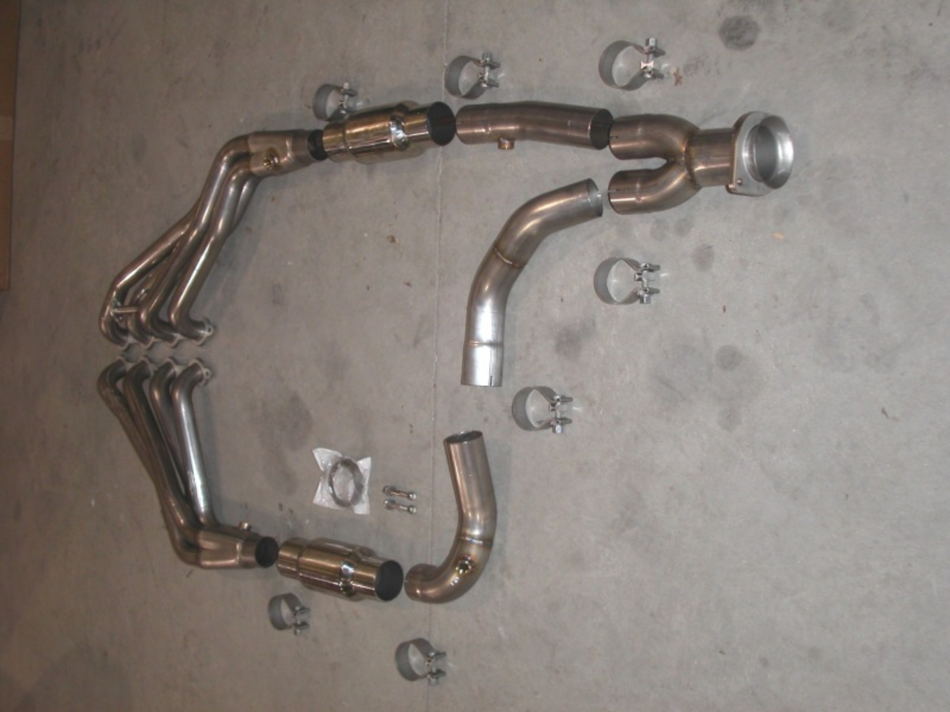 Picture of 1999-02 Chevy/GMC 4.8L, 5.3L (2WD Only) Catted headers 1-3/4" Primaries.
