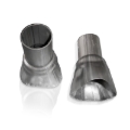 Picture of Stainless Works, 3-way Formed Collector 1-5/8" Primaries 3" OD outlet.