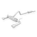 Picture of Stainless Works Jeep Wrangler Dual Exhaust.