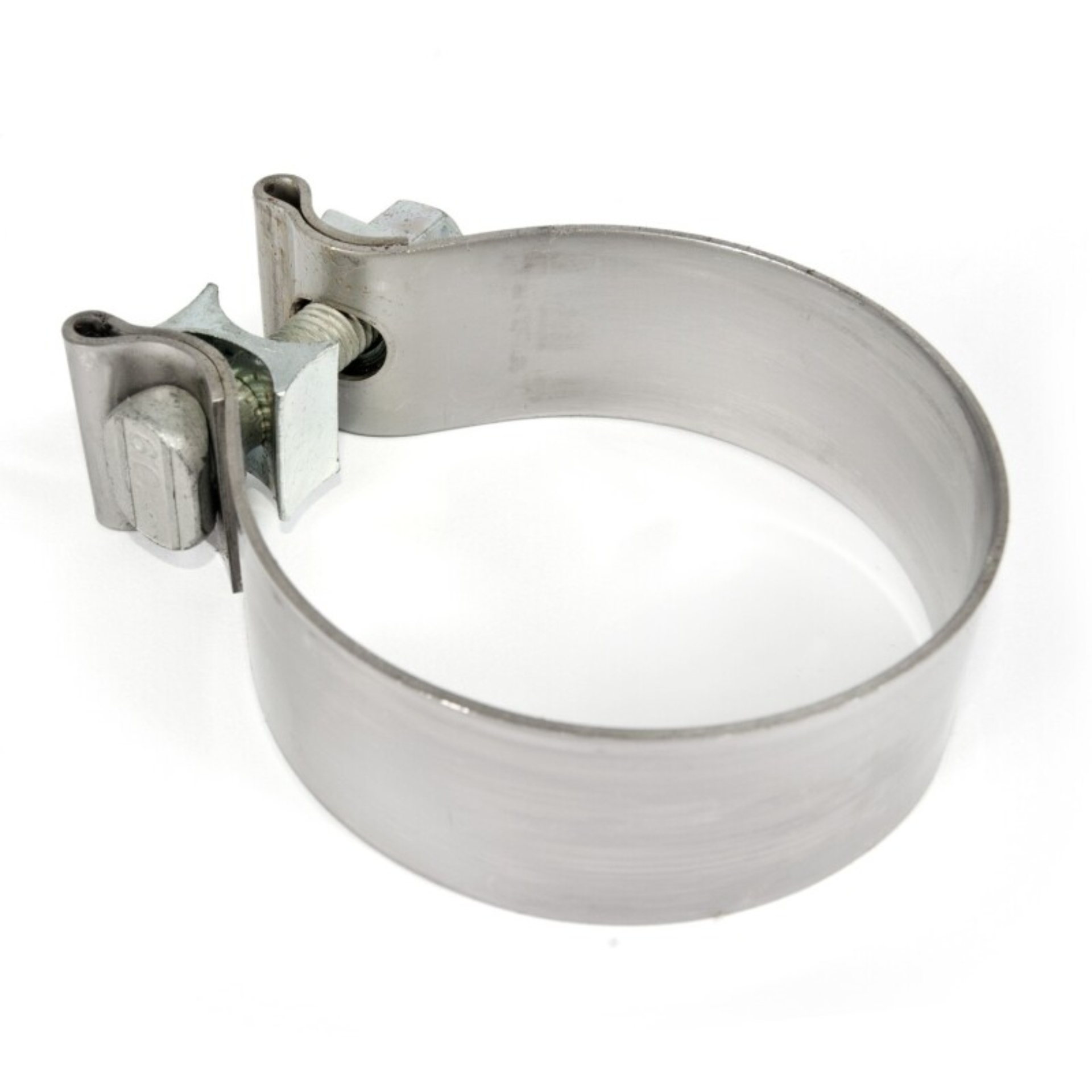 Picture of Stainless Works, 2" ID accuseal high torque 16 gage band clamp.