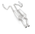 Picture of Stainless Works Dodge Ram Dual Exhaust.