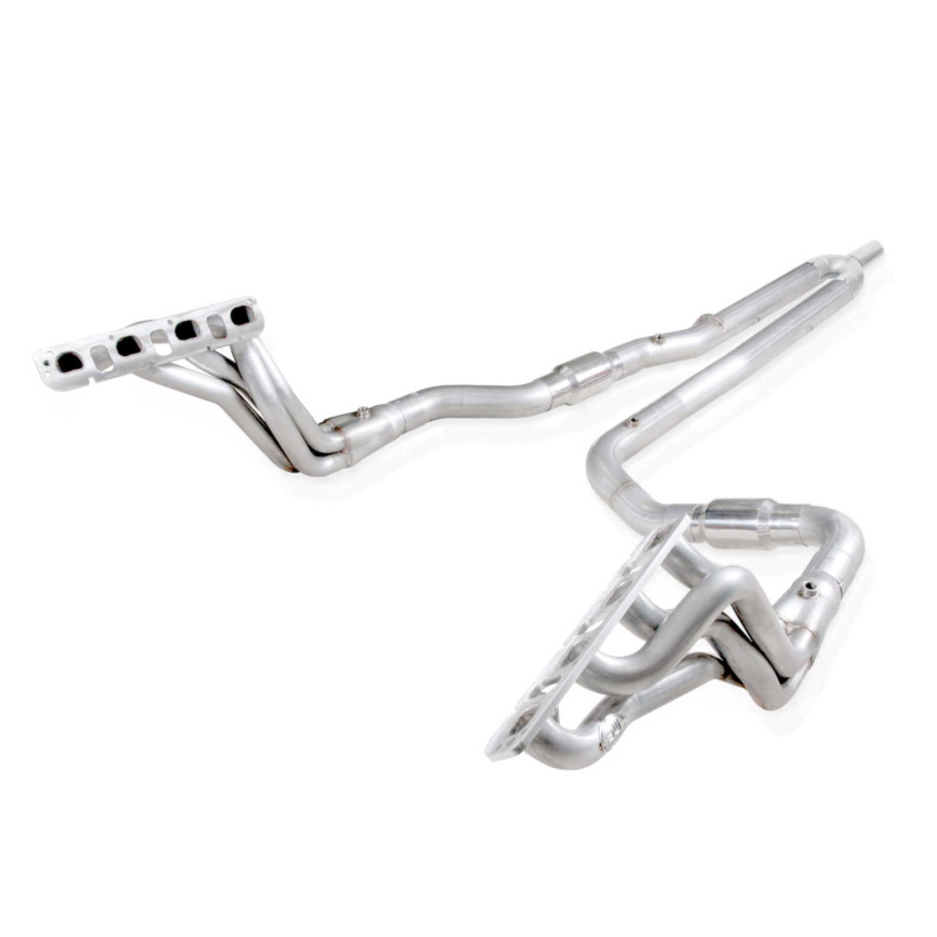 Picture of Stainless Works Dodge Ram Catted Headers.