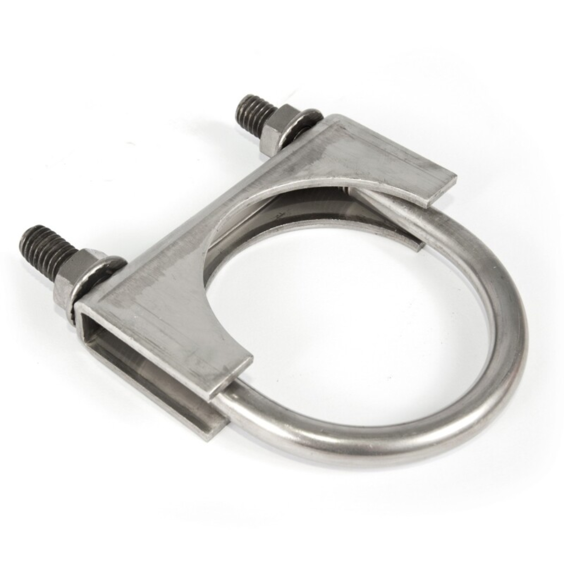Picture of Stainless Works, 1-7/8" ID 304 stainless steel saddle clamp.