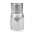 Picture of Stainless Works, Tubing transition 3-1/2" OD inlet with a 2-1/2" OD outlet.