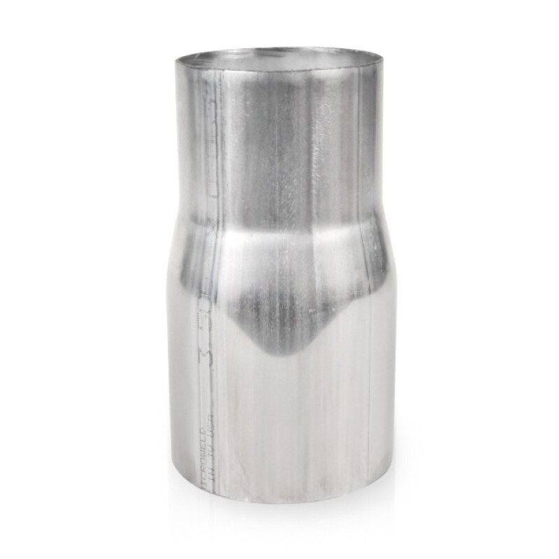 Picture of Stainless Works, Tubing transition 3" OD inlet with a 2-1/2" OD outlet.