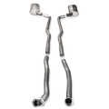 Picture of Stainless Works Corvette Dual Exhaust.