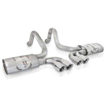 Picture of Stainless Works Corvette Dual Exhaust.