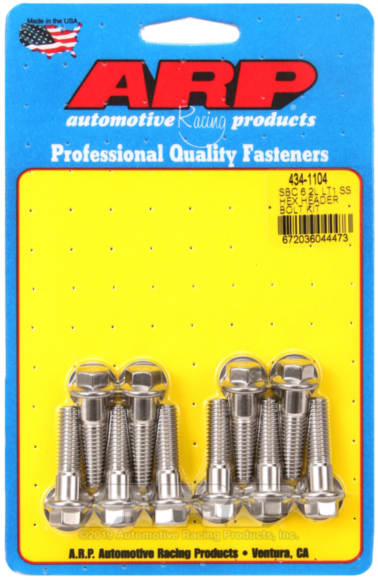 Picture of ARP Header Bolt Kits Hardware Kits - 434-1104
