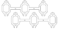 Picture of Cometic Gasket CG Exhaust Gaskets - C5725-040