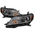 Picture of Spyder Toyota Sienna 2011-2014  Projector Headlights - DRL LED - Black PRO-YD-TSEN11-DRL-BK